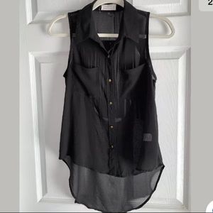 Fringe open back Tank